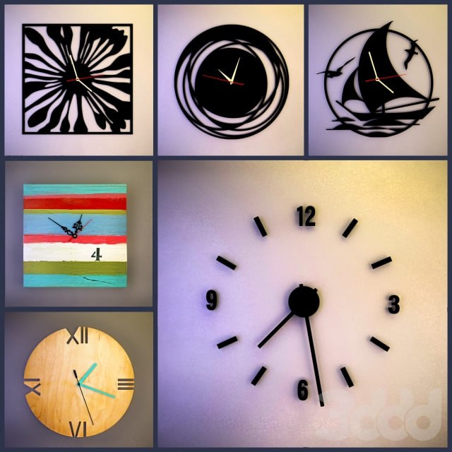 Wall clock (the collection number 7)