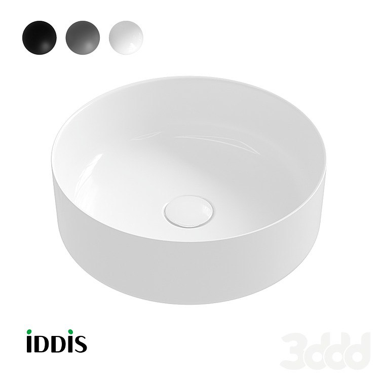 Surface-mounted glossy washbasin, Ray, IDDIS, RAYWS03i27