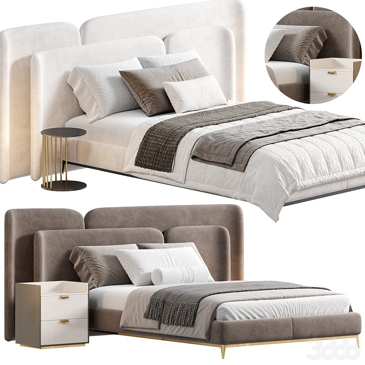 Lauren Bed Mini by Highwall