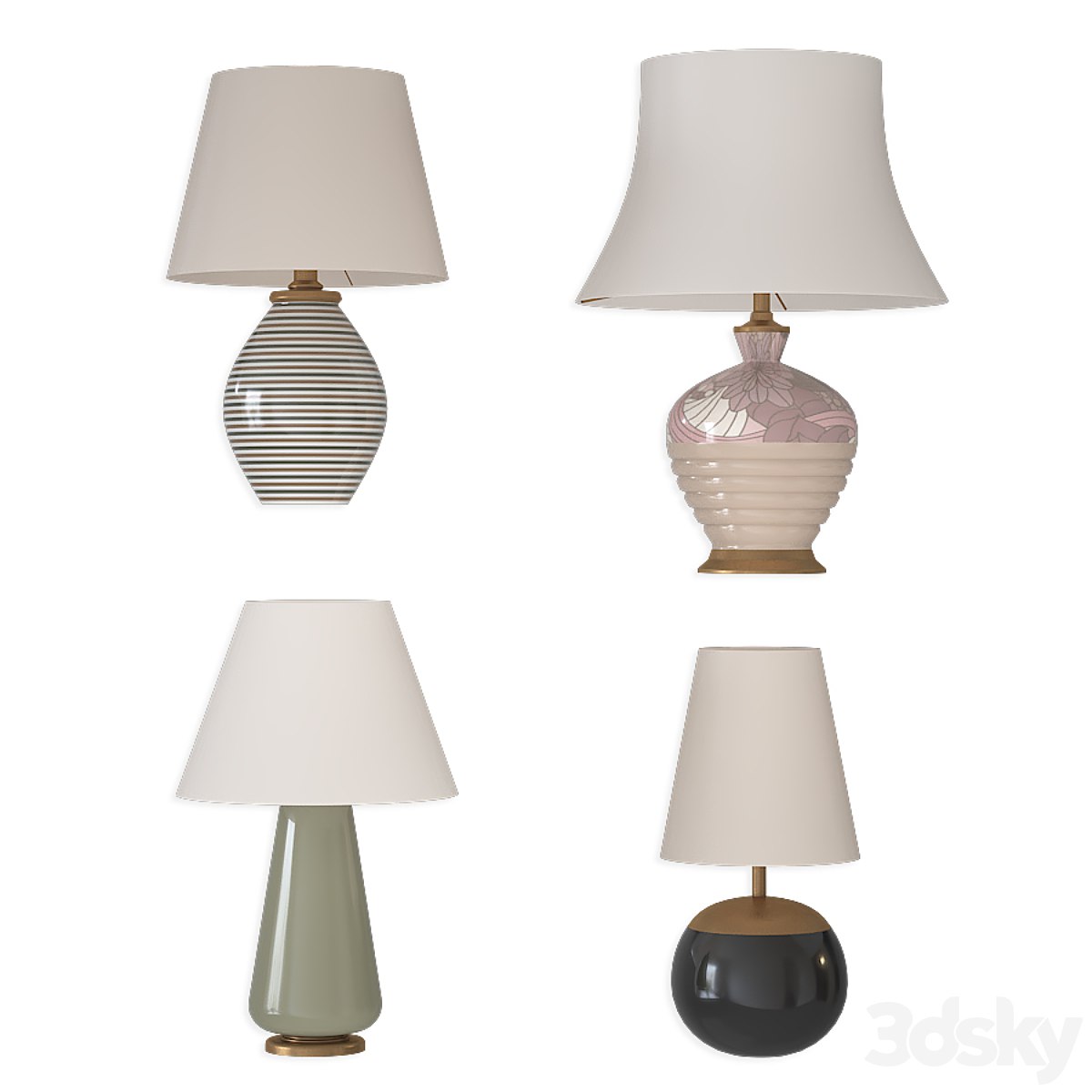Table lamp set 1