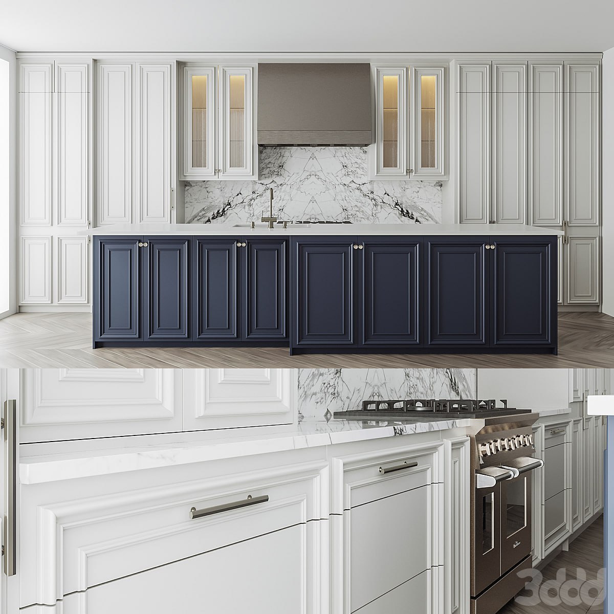 Neo classical kitchen