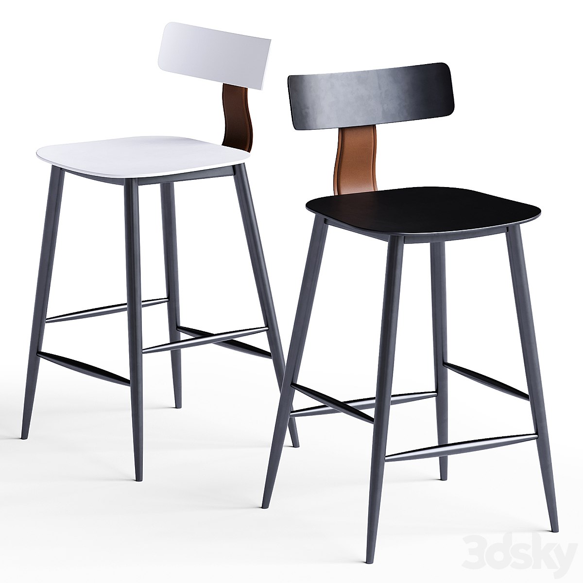 Stool Group Semi-bar chair ANT -bar
