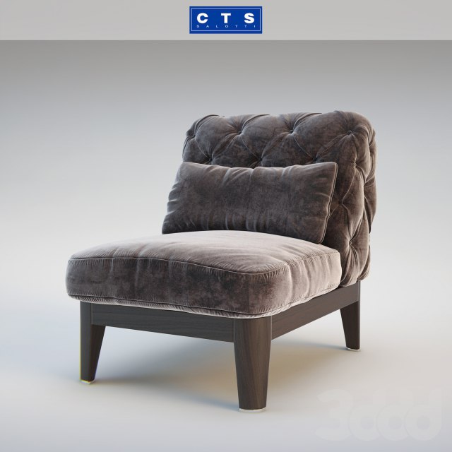 CTS Salotti armchair ELLIOT Poltroncina