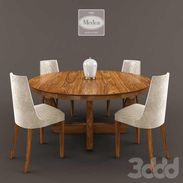 medea table + chairs