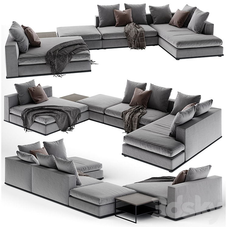 Minotti Powell 5 Sofa