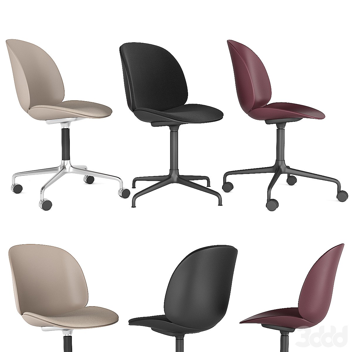 GUBI Beetle Meeting Chairs
