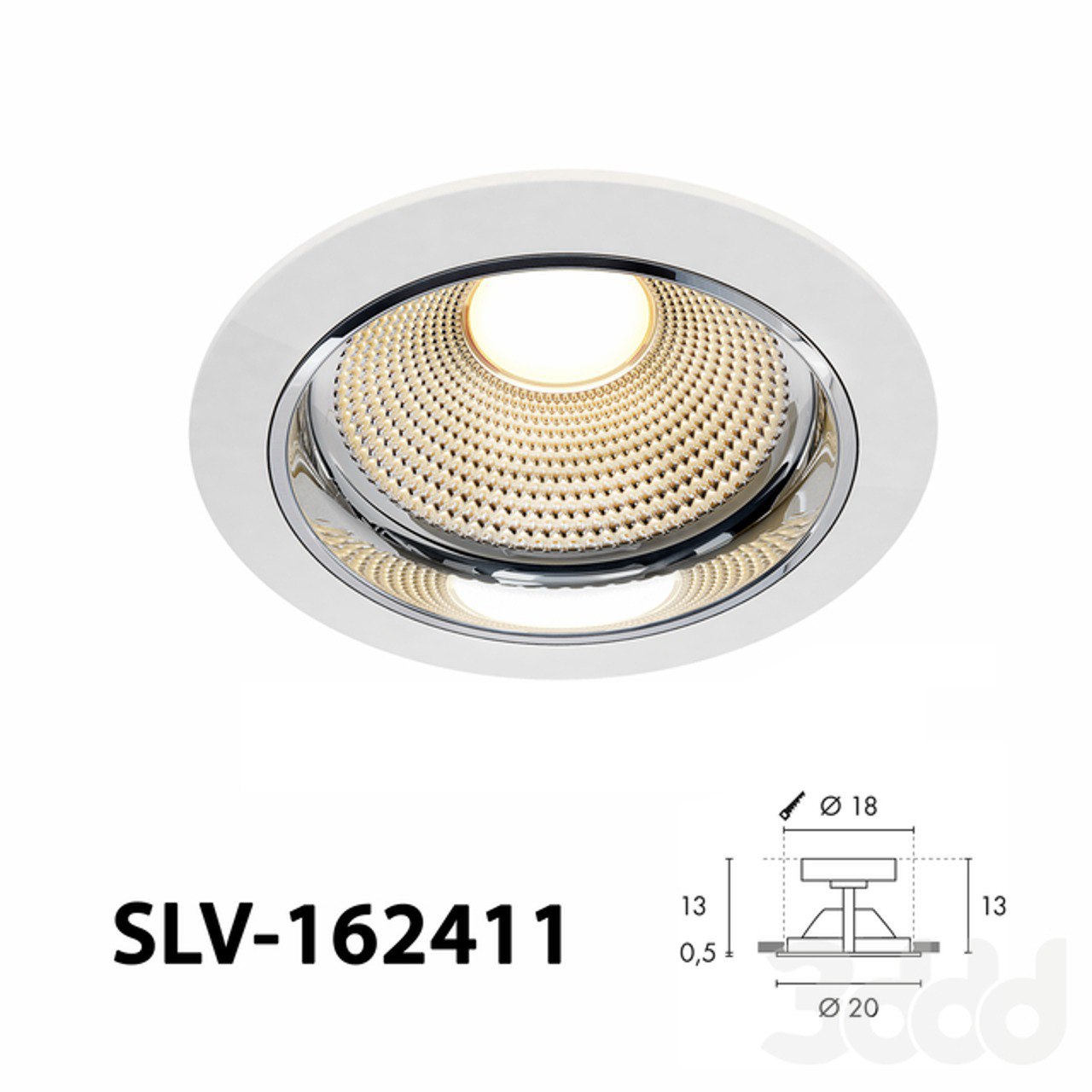 Downlights SLV-162411 -light