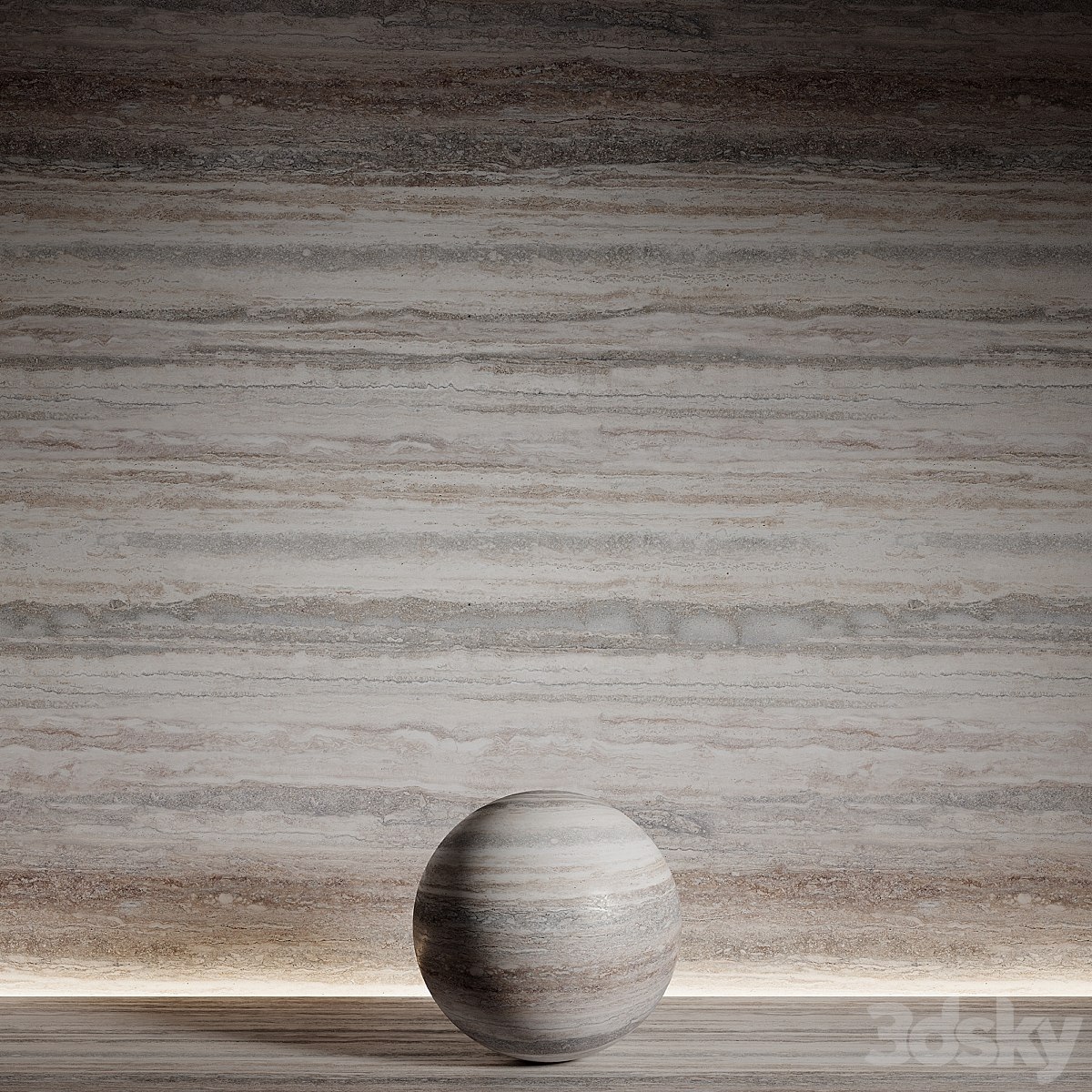 Stone material, travertine 6, pbr, seamless