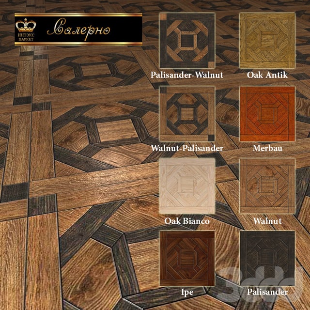 Parquet shield Salerno (8 colors)