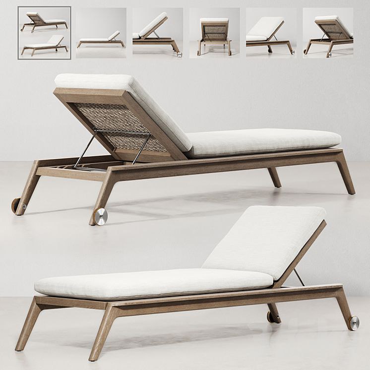 MALTA TEAK CHAISE