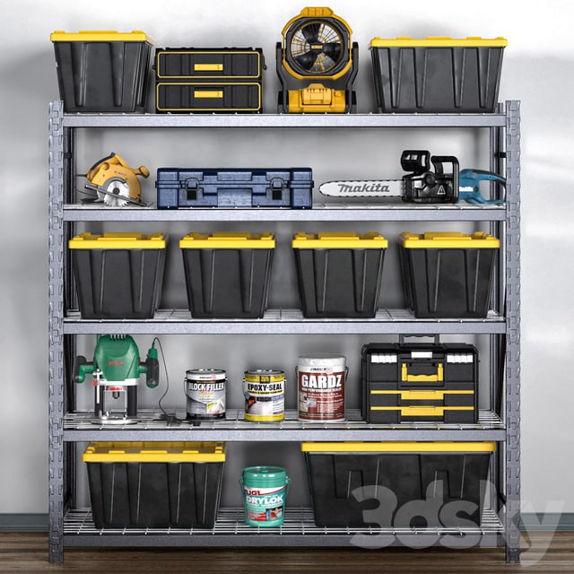 garage tools set 12