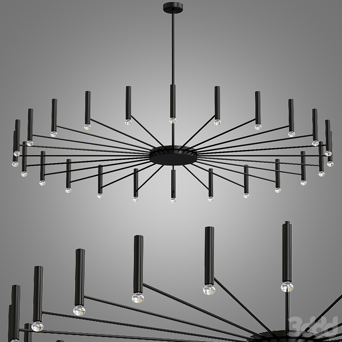 Oty Light - POP P40 Chandelier round