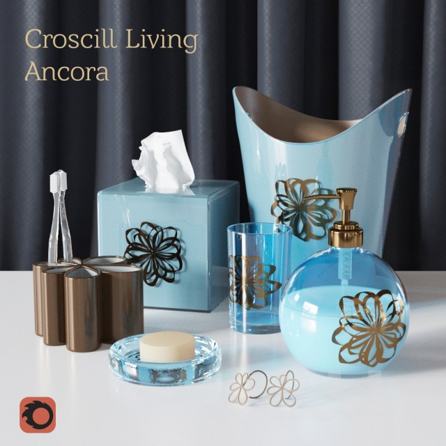 Bath accessories Croscill Living Ancora