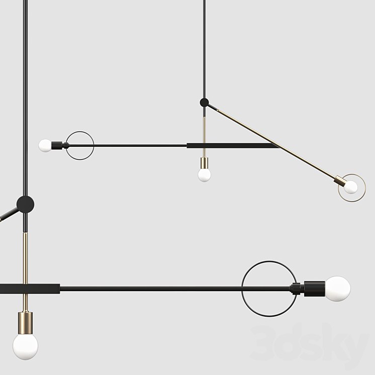 Pendant lamp Illifiay Reos by Romatti