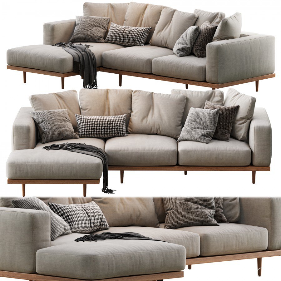 Newport 2-Piece Chaise Sectional