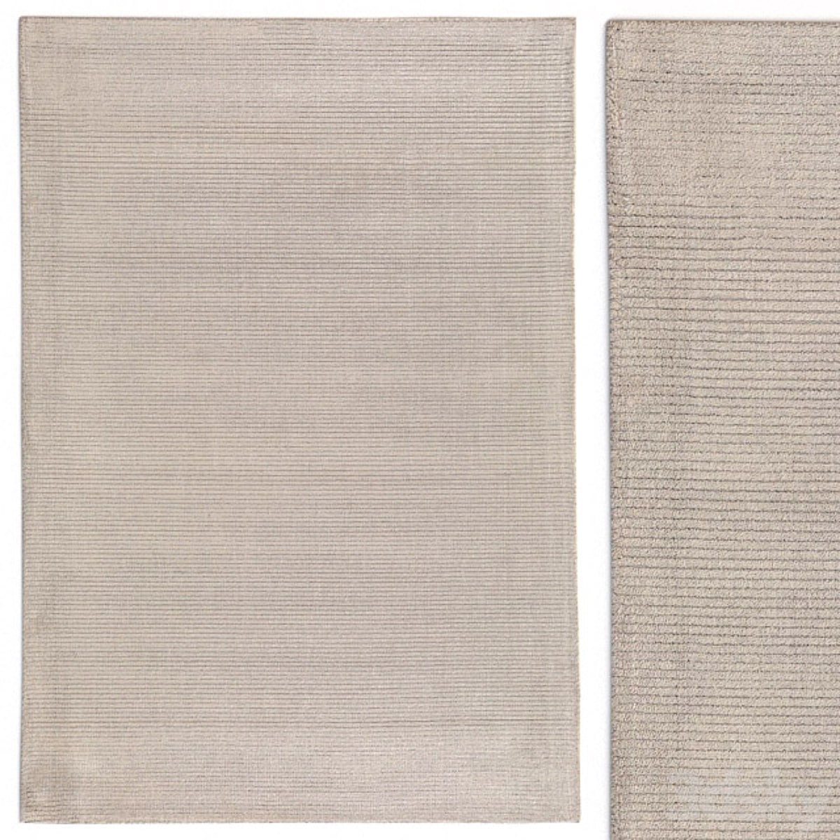 Carpet Benuta Lines Viscose Beige Rug