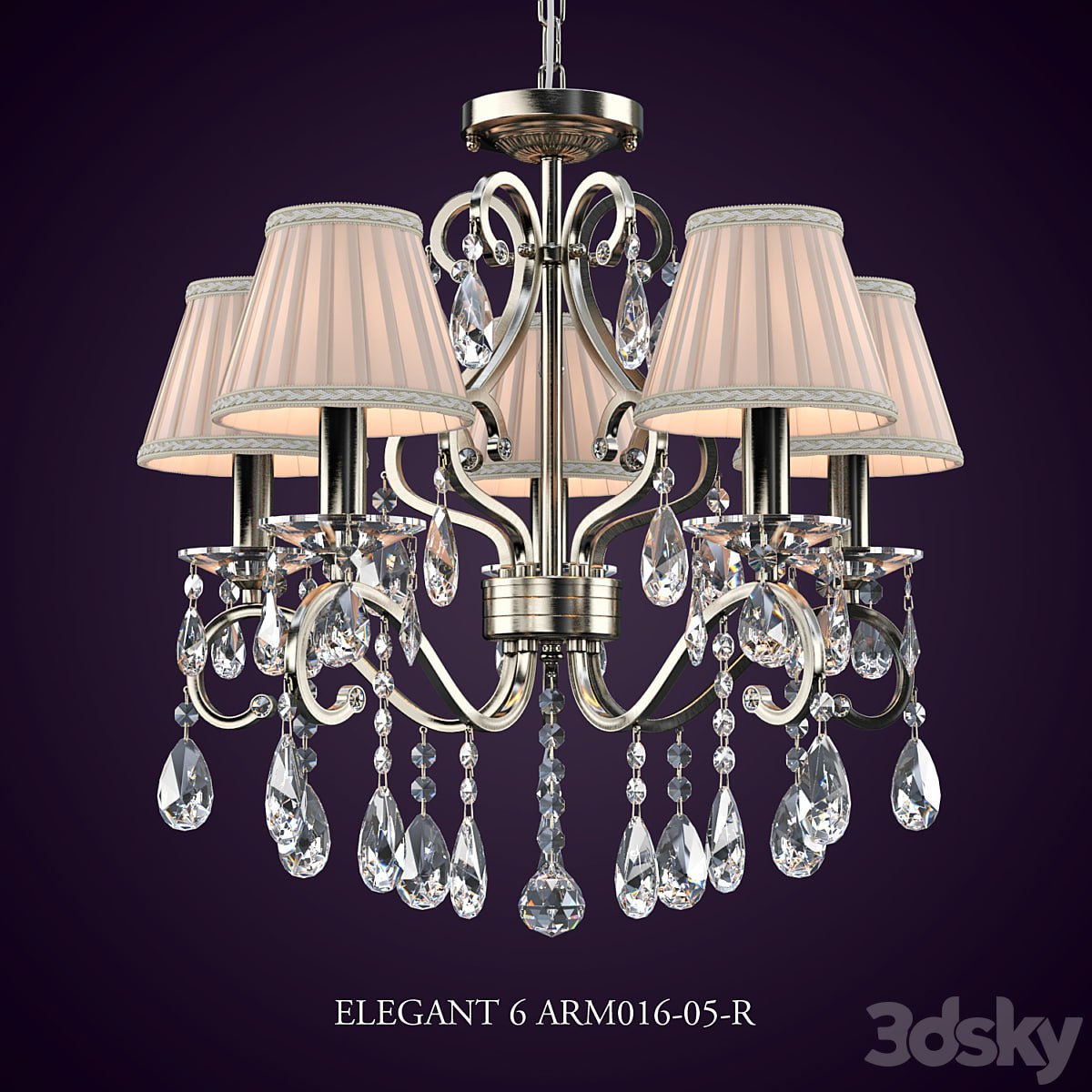 Elegant Chandelier 6 ARM016-05-R