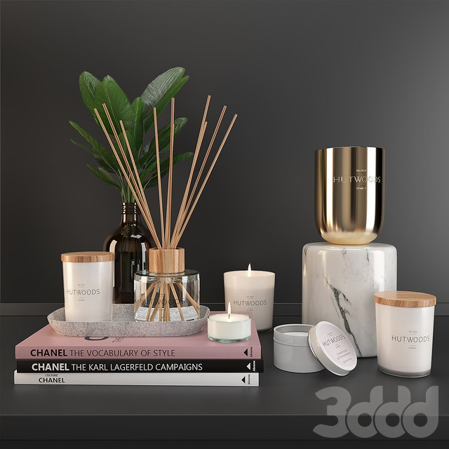 Bathroom decorative set