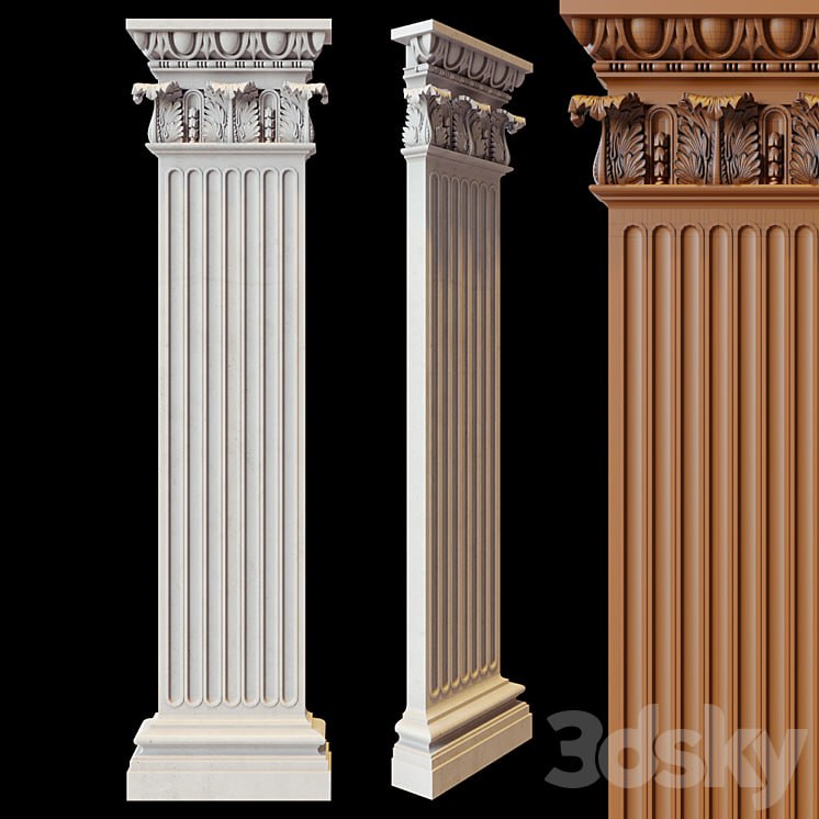 Half column