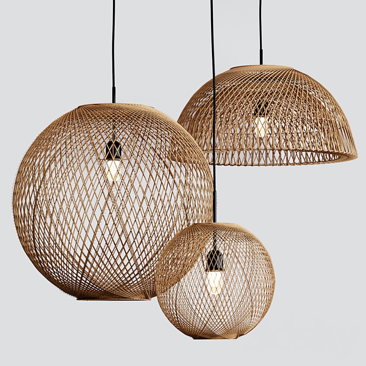 [rosspl](https://t.me/rosspl) West Elm Wicker Pendant