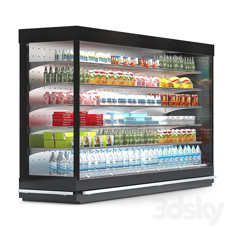 Refrigeration showcase