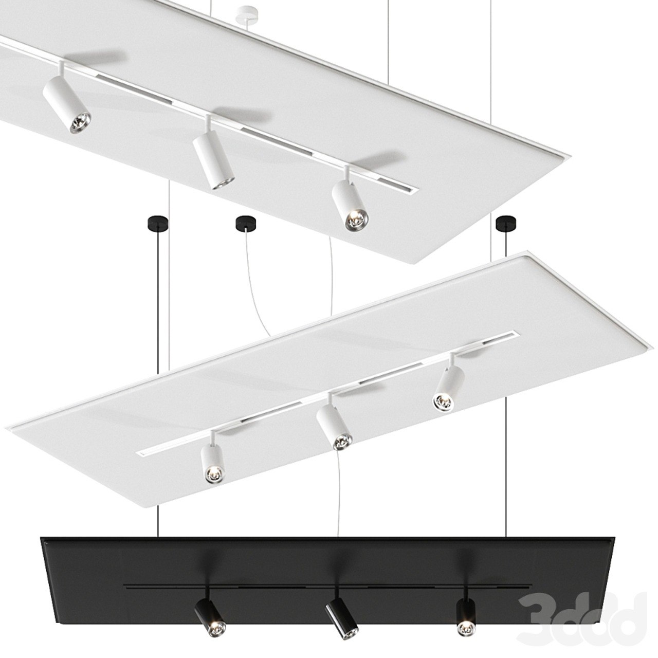 T system Track by Caimi Brevetti Pendant lamp