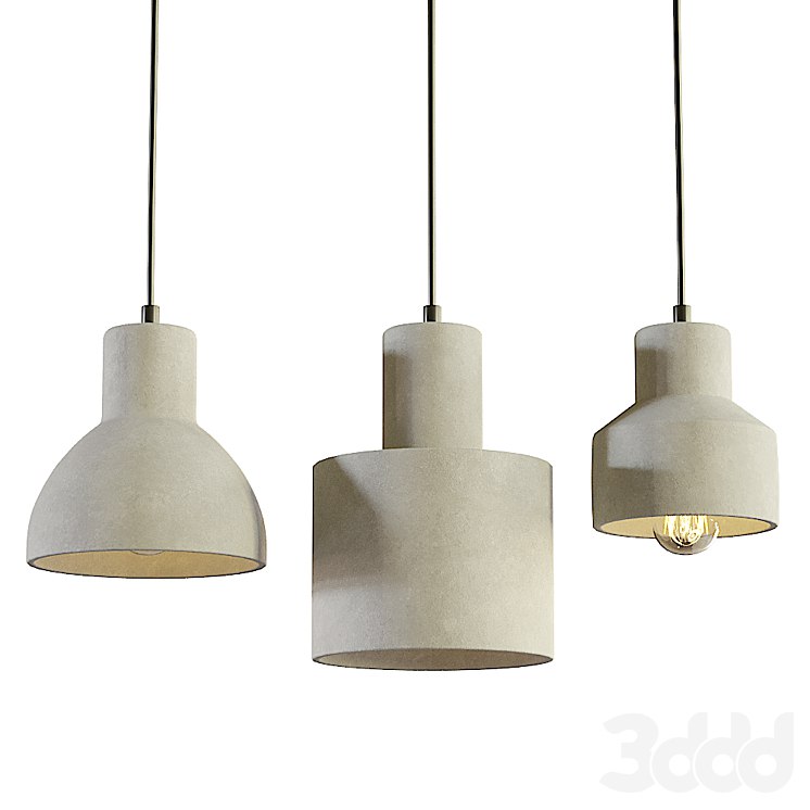 Maytoni Broni hanging lamp set