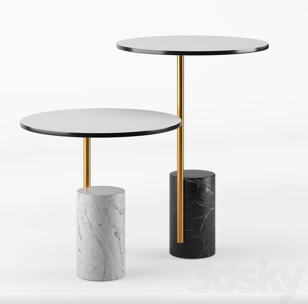 XAXA Carrara marble coffee table
