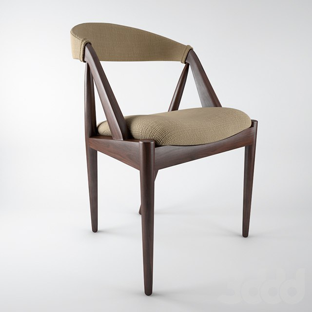 Consigned Kai Kristiansen A Frame Teak Dining Chair