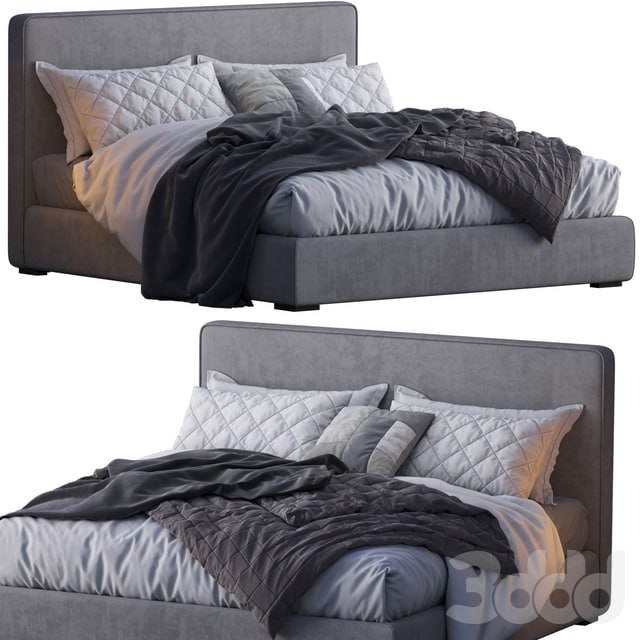 Meridiani Bed Stone Plus