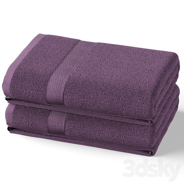Egyptian Cotton Towel Set - 2-Piece 900 GSM