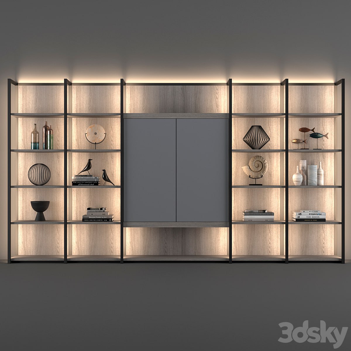 Natevo Continuum bookcase (Flou)
