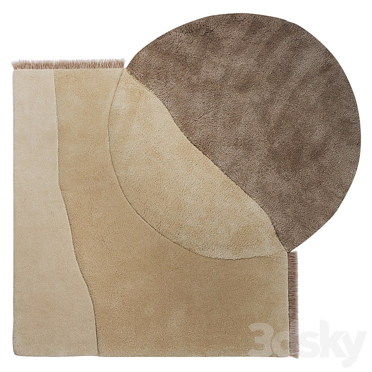 VIEW TUFTED WOOL RUG BY FERM LIVING
