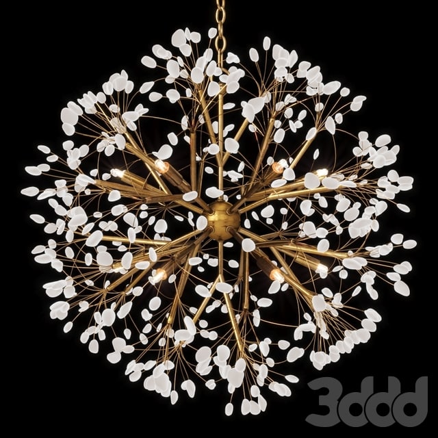 Spherical_12Light_Quartz_ Chandelier
