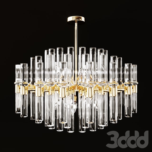 Crystal Tubules Pendant Lamp