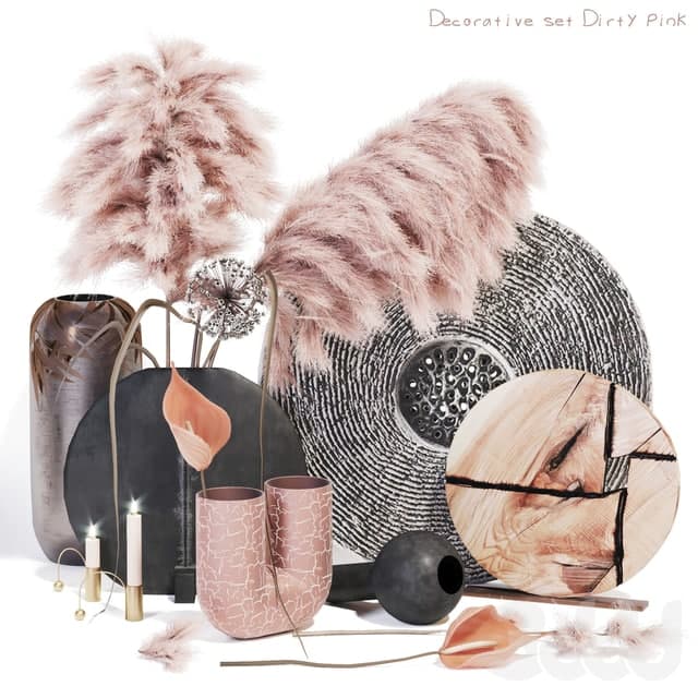 Dirty pink set
