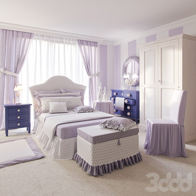 A set of furniture in a nursery Leonard Dolfi