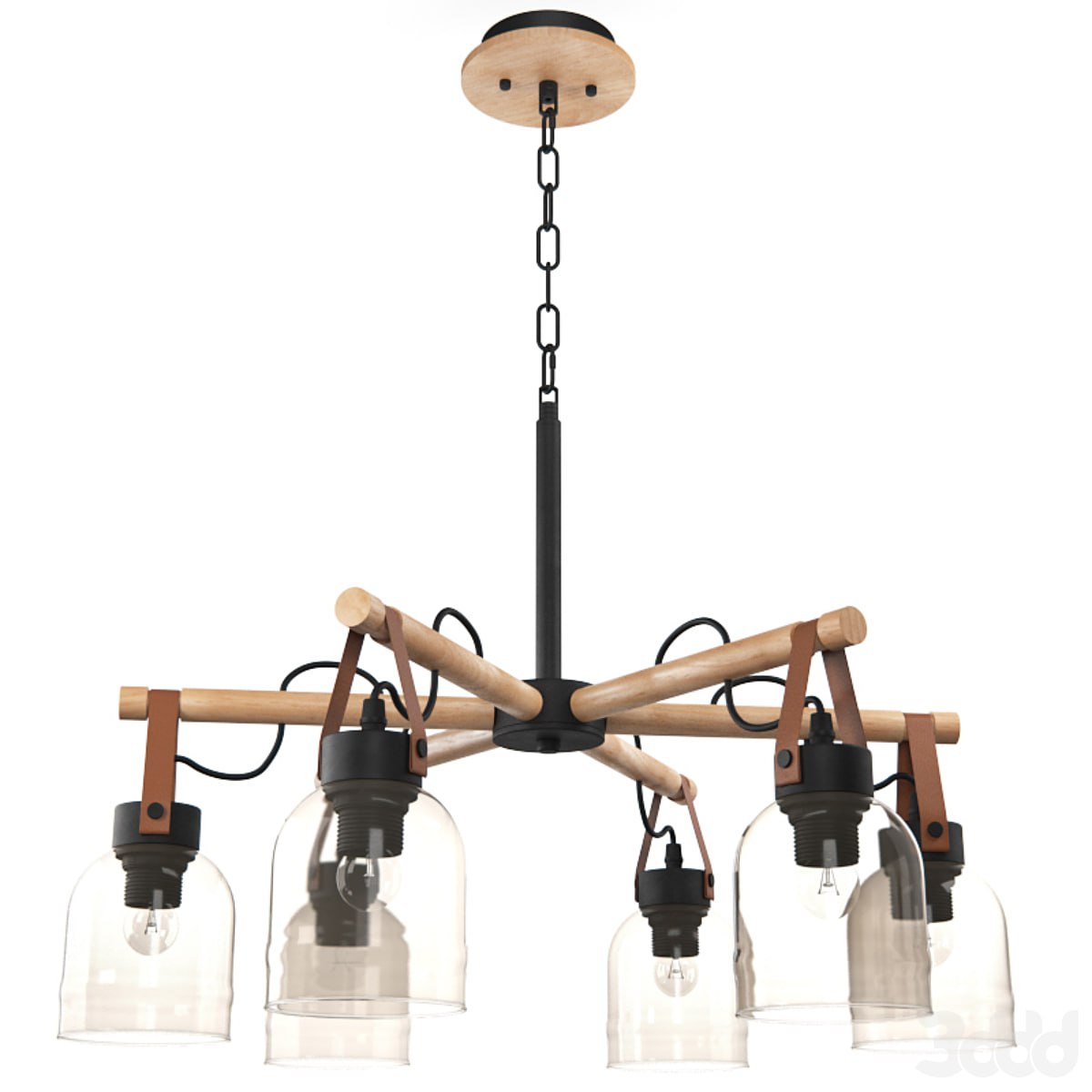 Suspended chandelier Vele Luce Calma VL2122L06