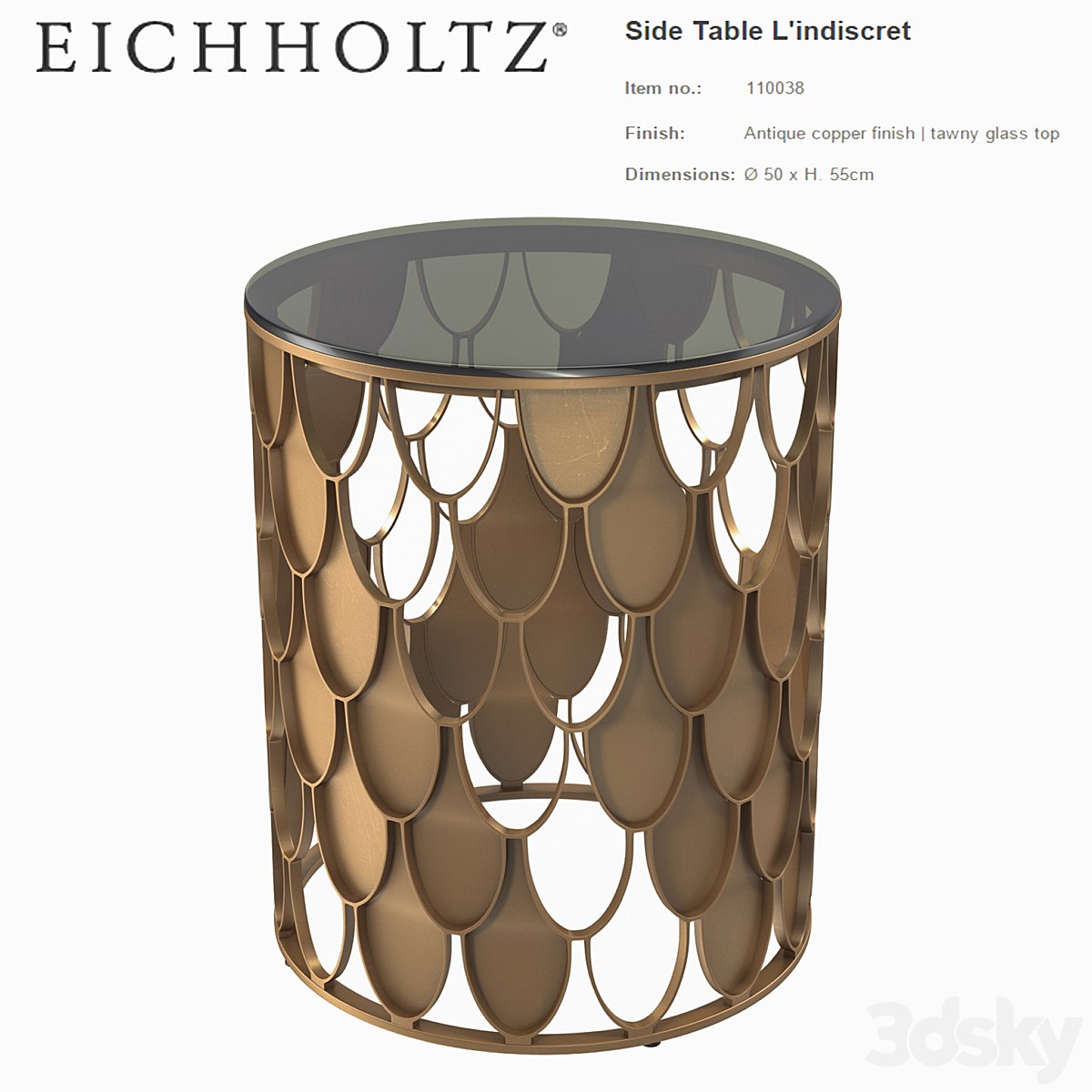 Eichholtz side table L'indiscret