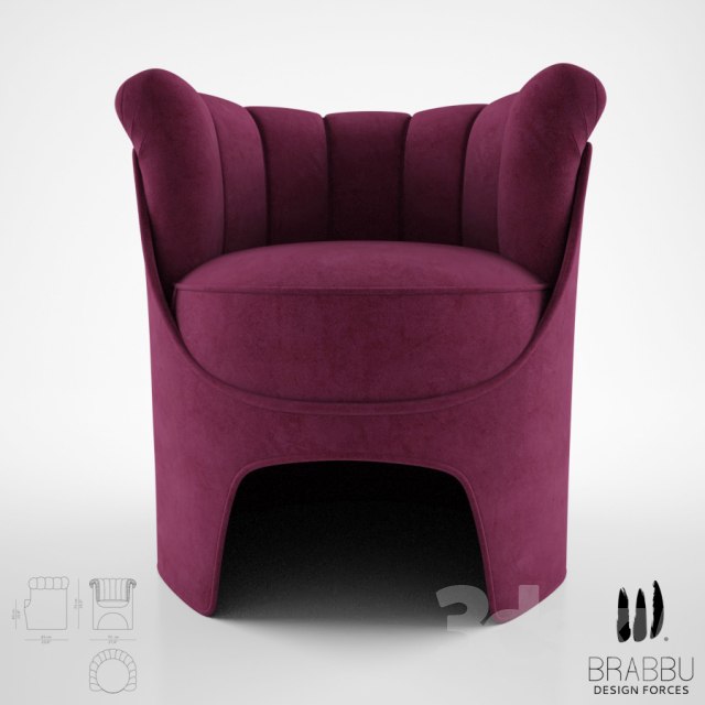 Brabbu Hera armchair