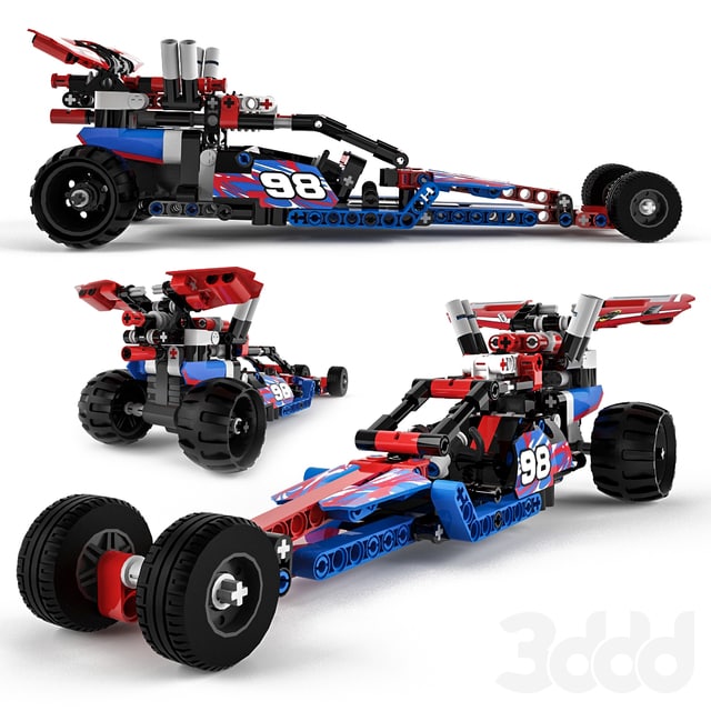 Lego Technic 42010 + 42011