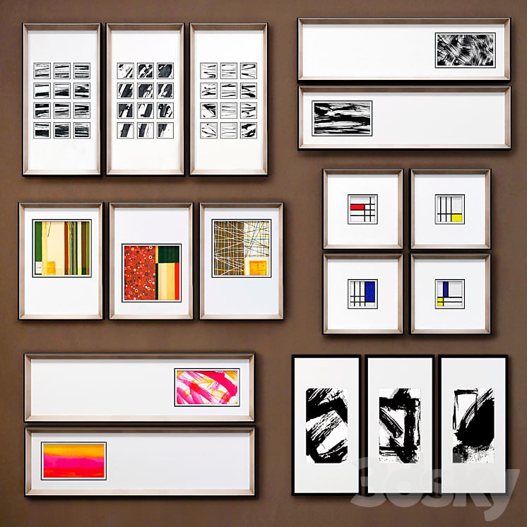 The picture in the frame. Collection 100