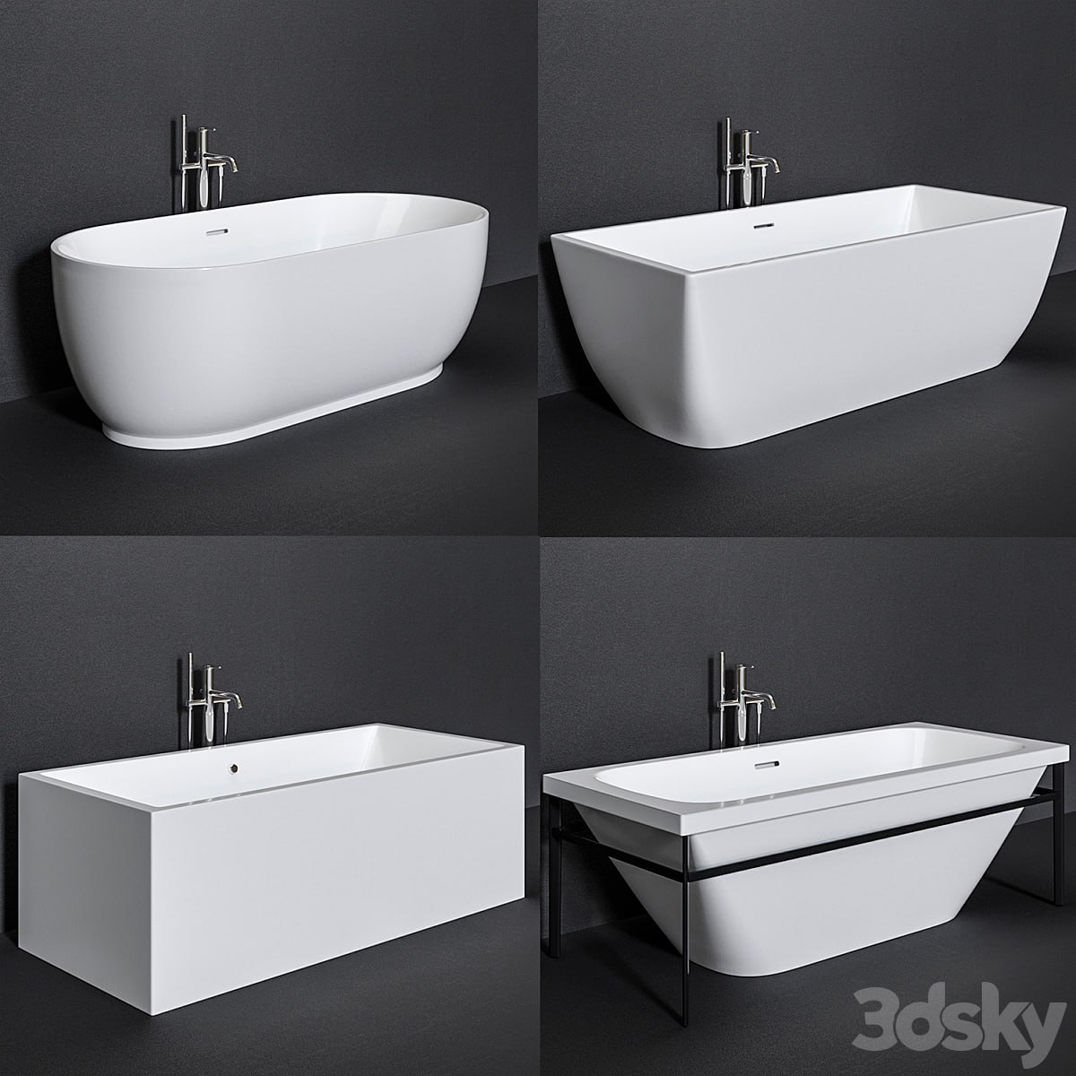 Duravit Bath Set 1