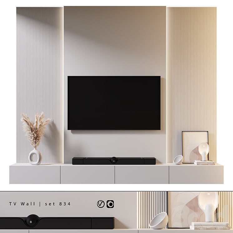 TV Wall | set 834