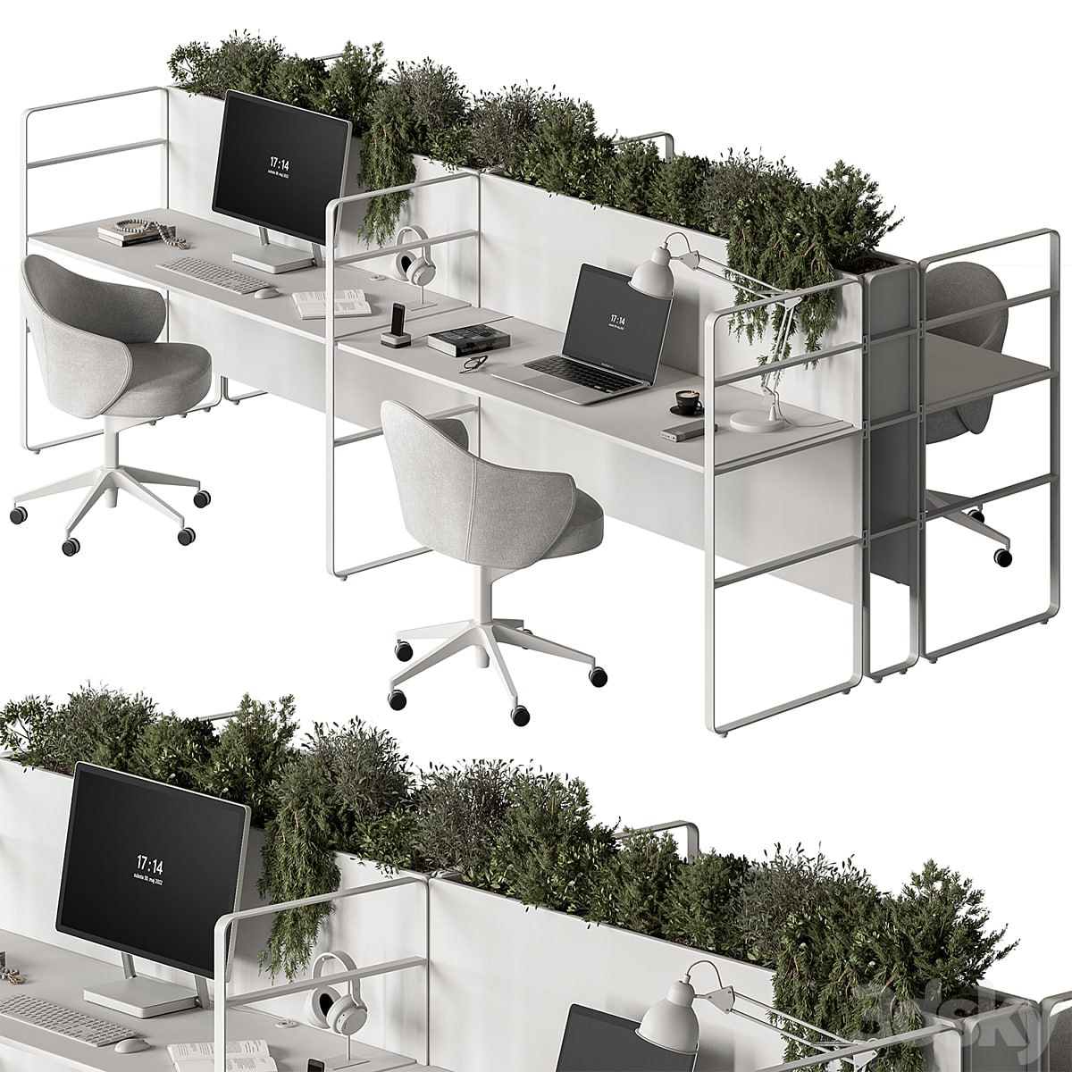 Employee Set - Office Furniture 431