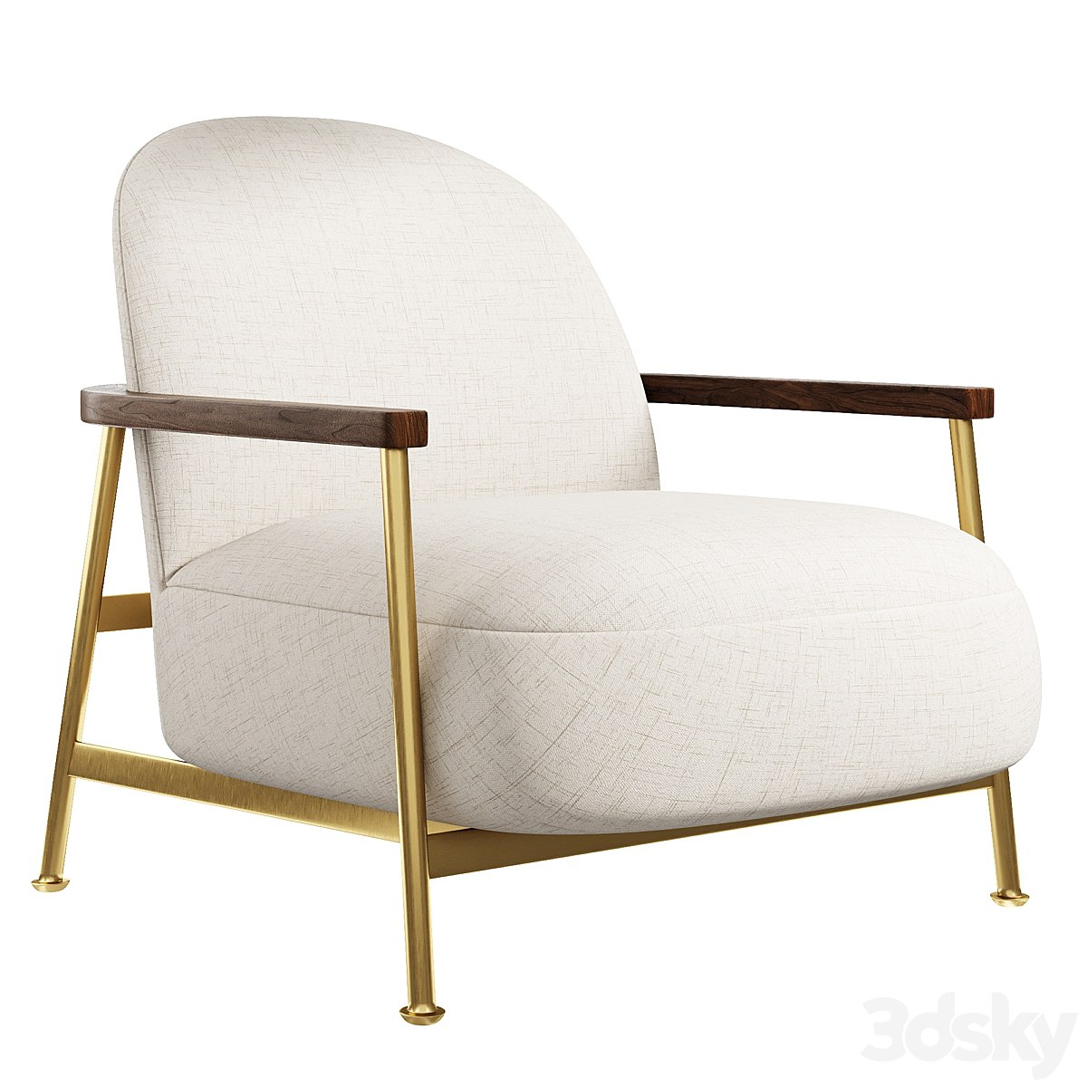 Sejour Lounge Chair By GamFratesi