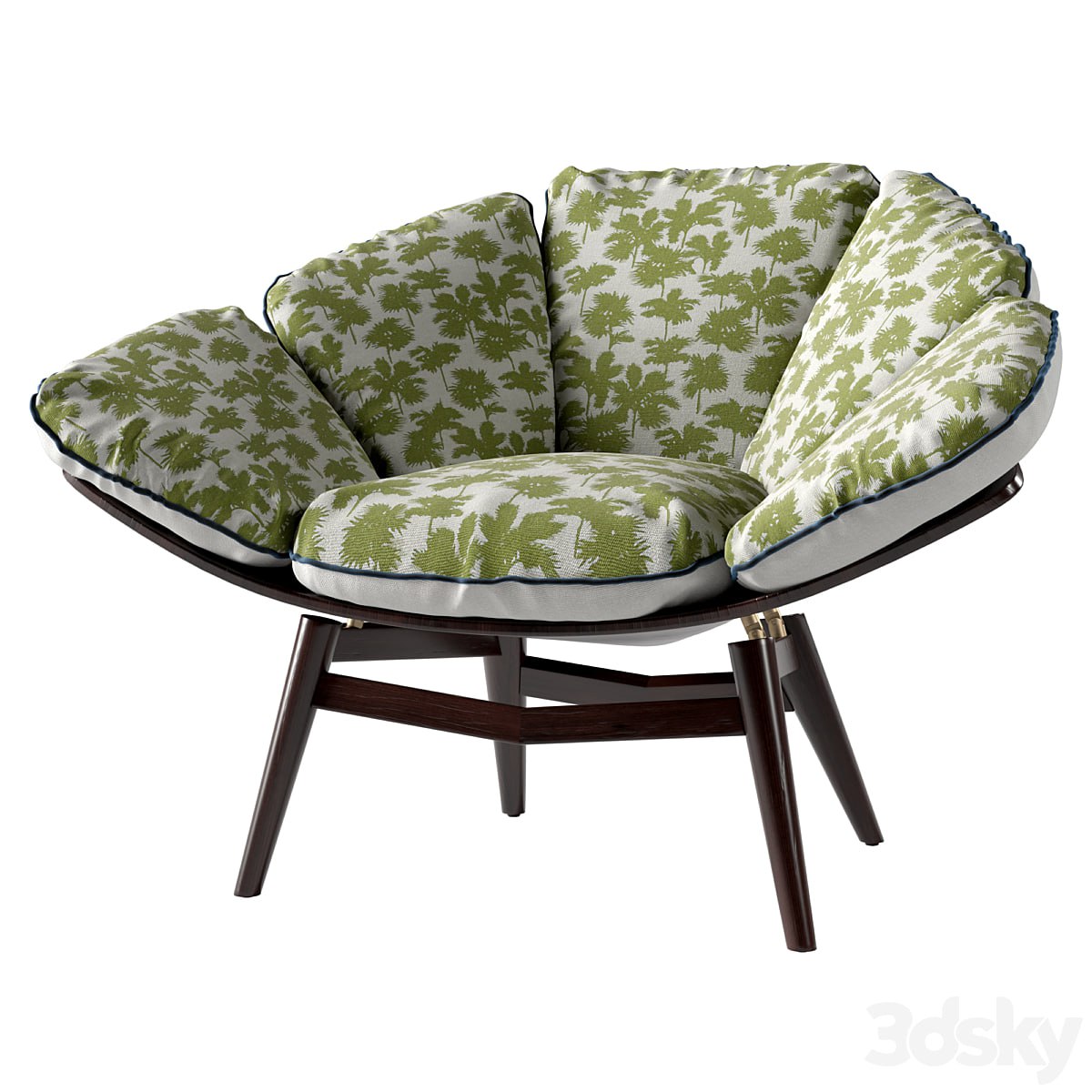 Galimberti Nino Viola armchair