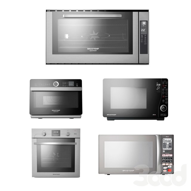 5 Whirlpool Brastemp Ovens