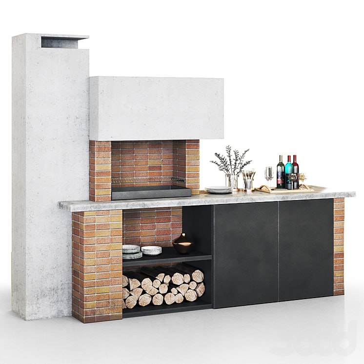 Barbecue Exterior / BBQ & Grill