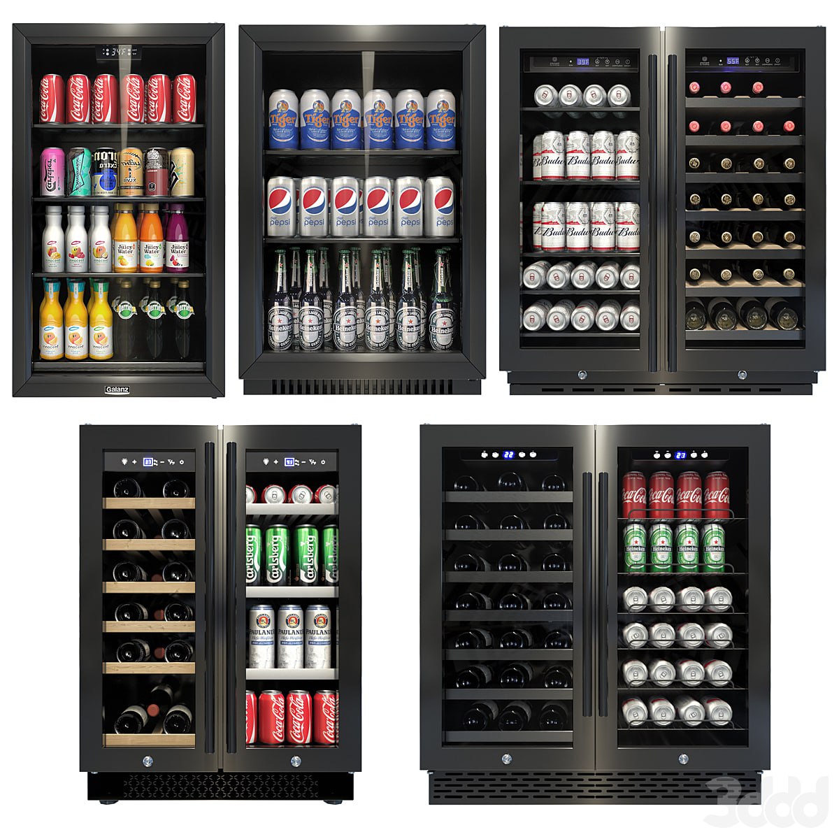Wine and Beverage Refrigerators